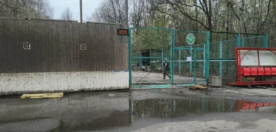 теннисная стенка в терлецком парке
